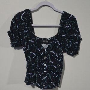 Disturbia Moths And Moons Top